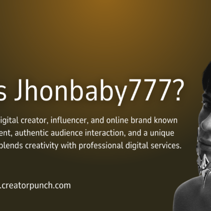 Who Is Jhonbaby777?
